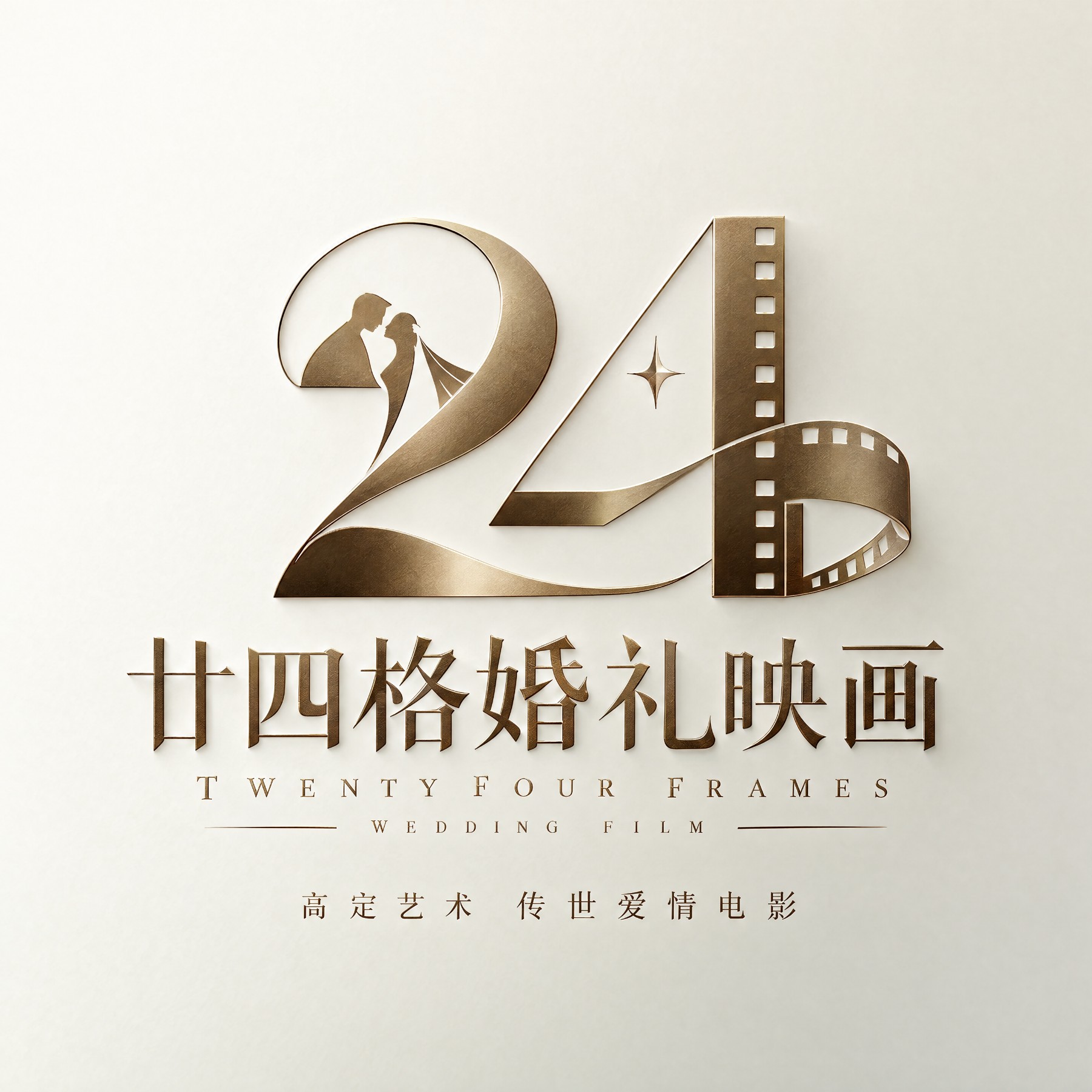 廿四格婚礼映画 官方标志